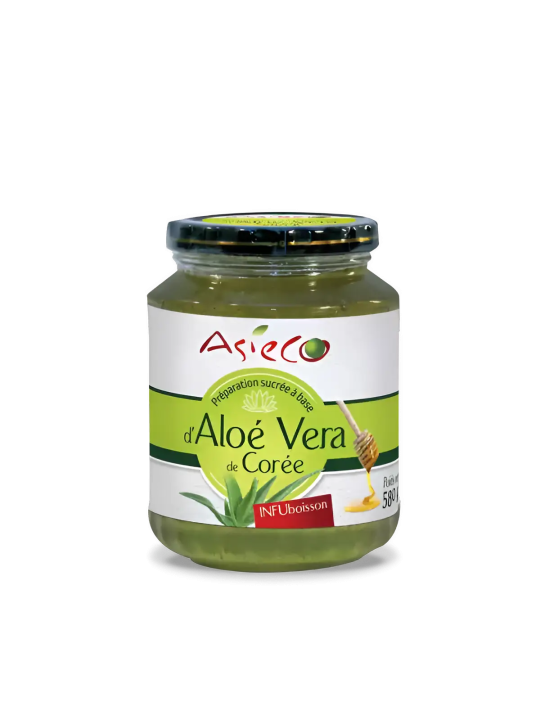 Gelée Aloé Vera de Corée – 35% Aloe, Miel 7%, Cheong | Asieco
