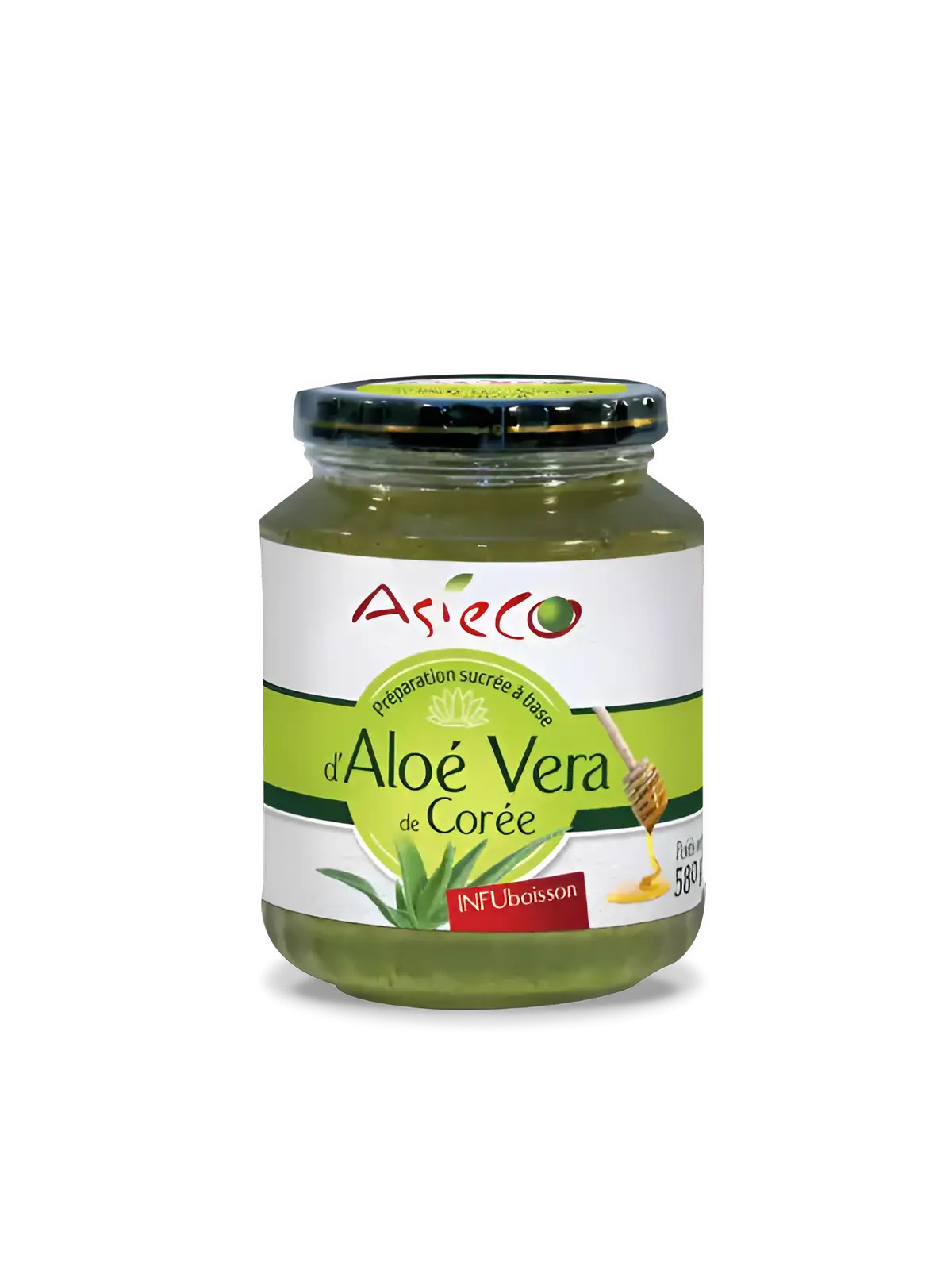 Gelée Aloé Vera de Corée – 35% Aloe, Miel 7%, Cheong | Asieco