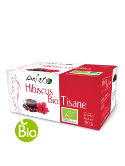 Tisane Hibiscus BIO - 40 sachets - 60g