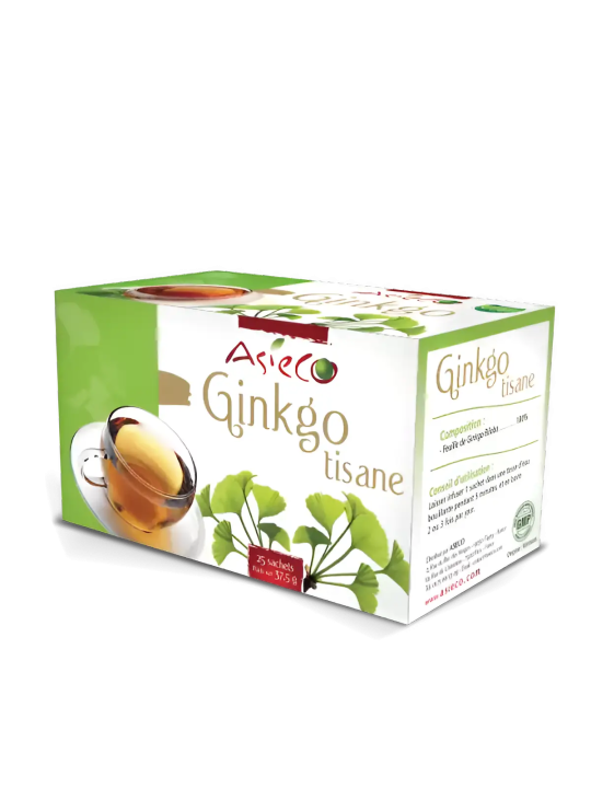 Tisane Ginkgo Biloba - 25 sachets de 1,5g