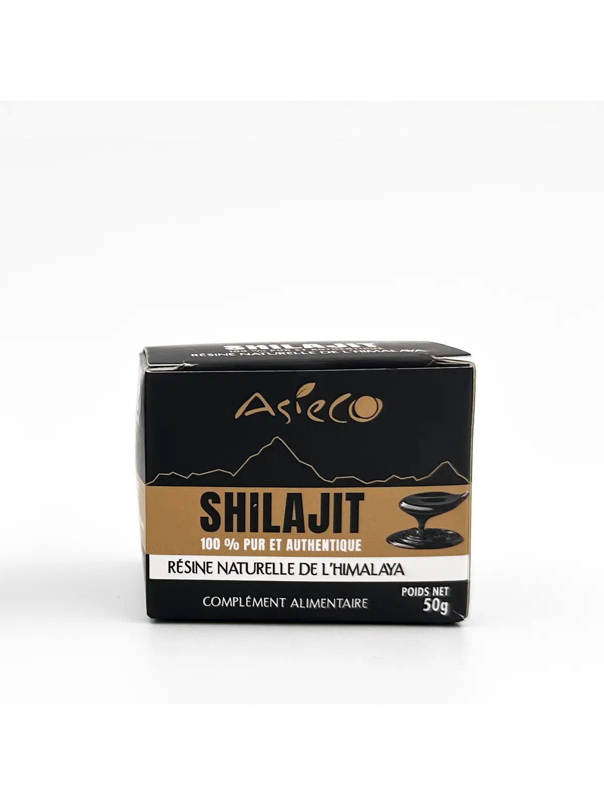 Shilajit Himalaya – Résine pure sans métaux lourds - Pot de 50g
