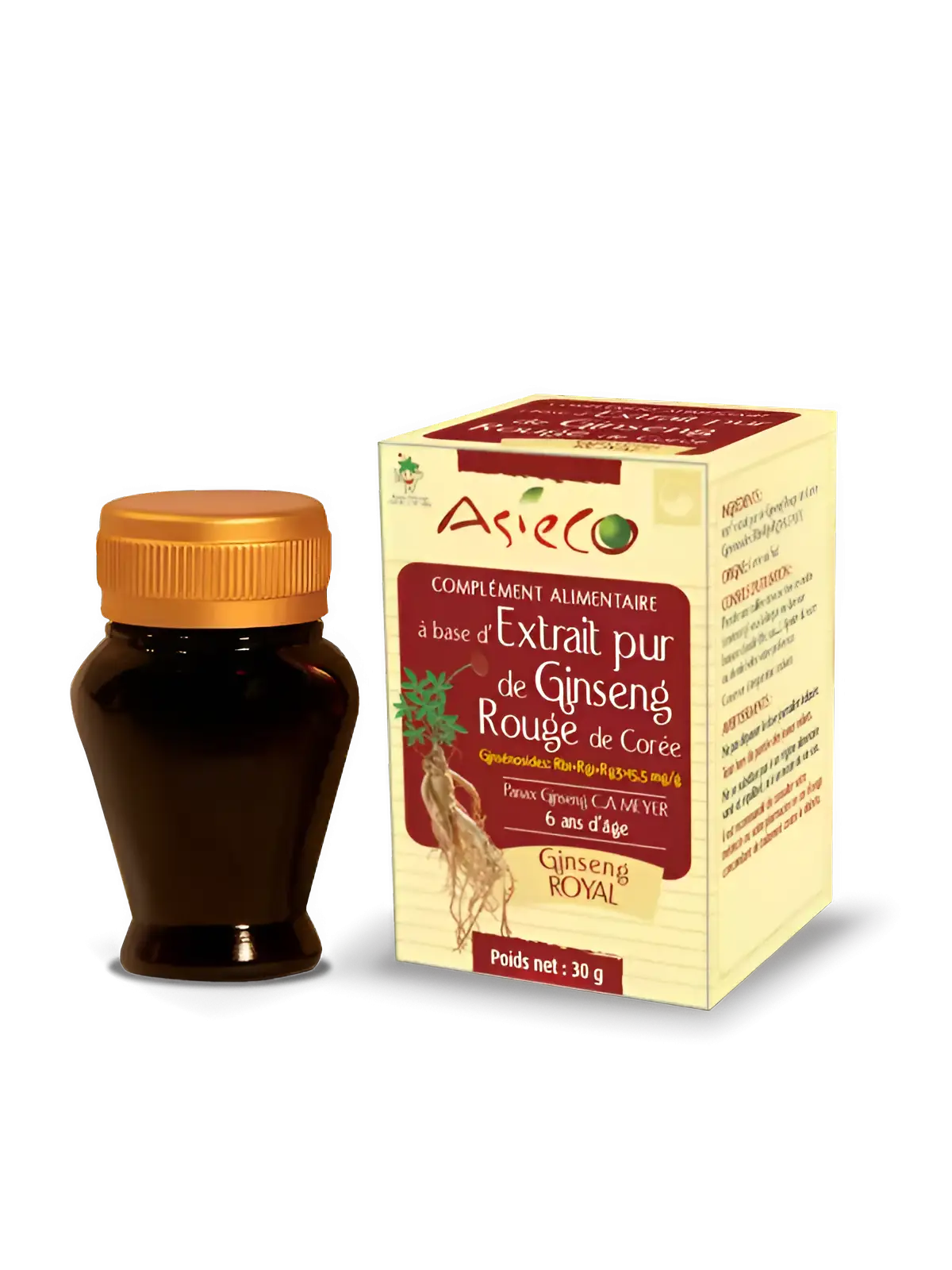Extrait de Ginseng Rouge de Corée - Royal - 30 g