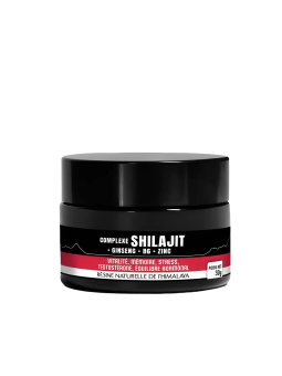 Complexe Shilajit + Ginseng + Vitamine B6 + Zinc – Résine-30G