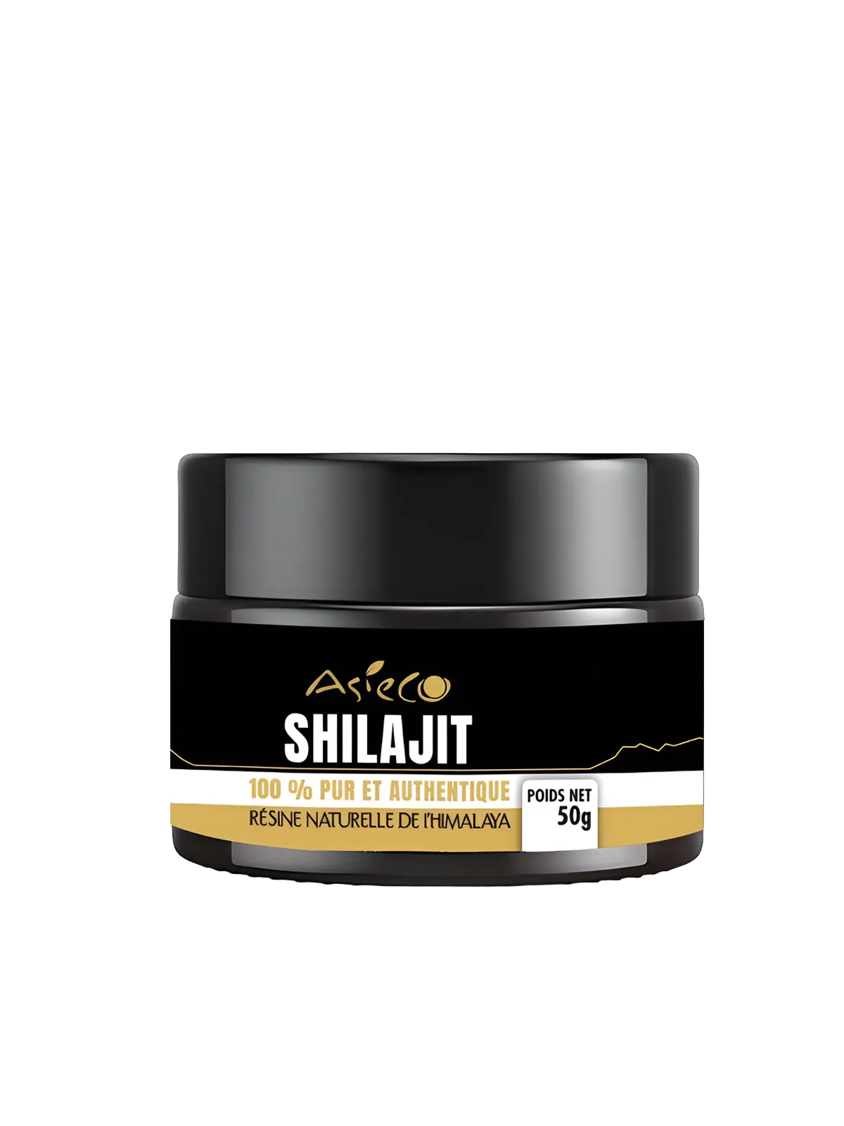 Shilajit Himalaya – Résine pure sans métaux lourds - Pot de 50g