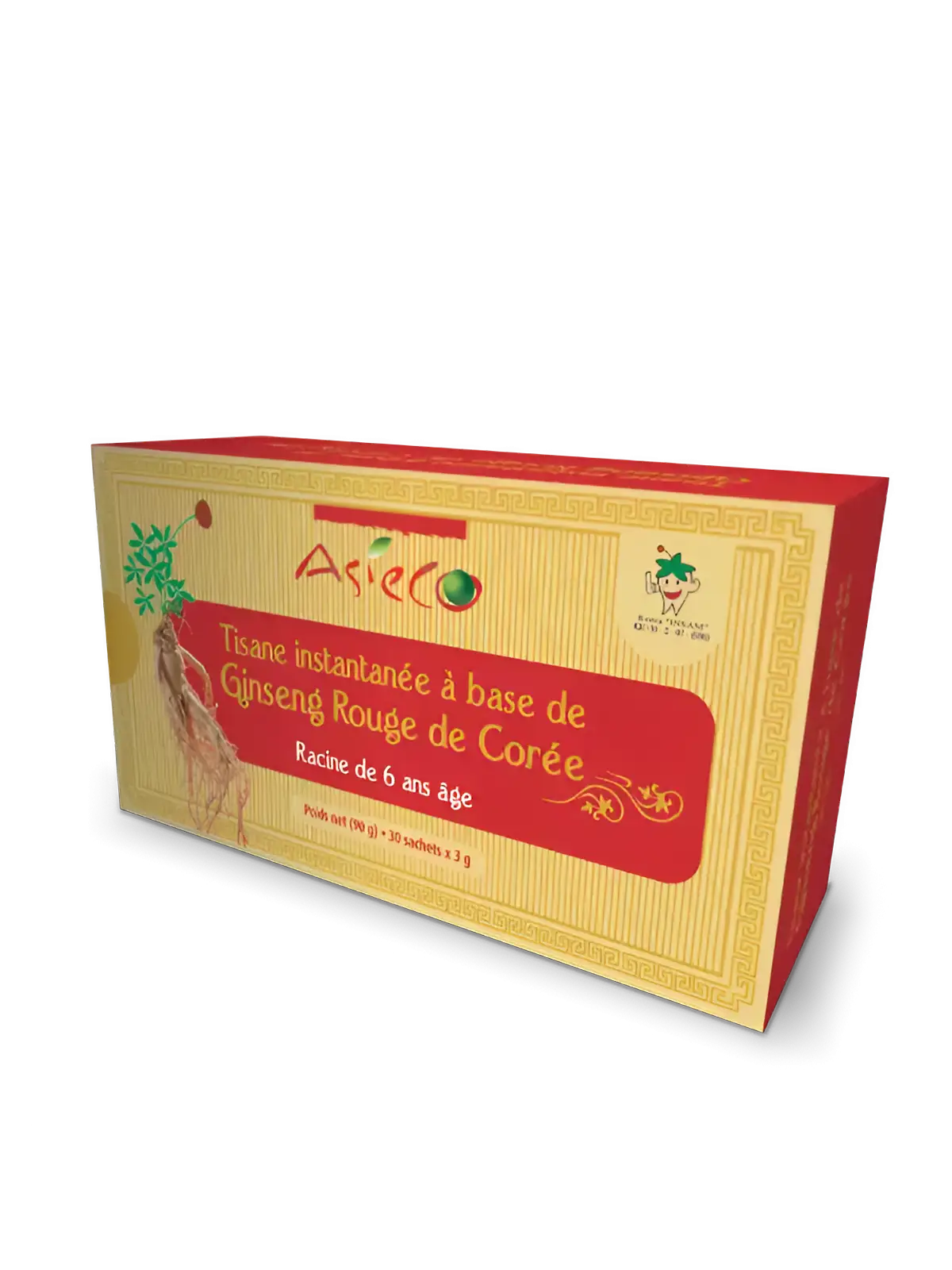 Tisane instantanée à base de Ginseng Rouge de Corée - 30 sachets de 3g