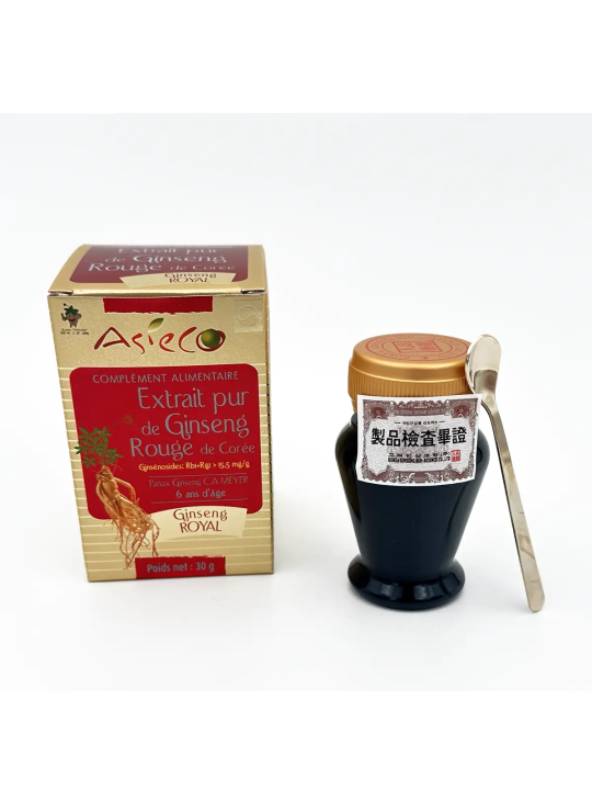 Extrait de Ginseng Rouge de Corée - Coffret de 3 flacons 30 g Royal