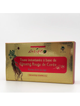 Tisane instantanée à base de Ginseng Rouge de Corée - 30 sachets de 3g