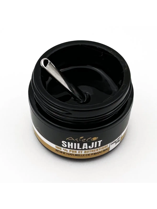 Shilajit Himalaya – Résine pure sans métaux lourds - Pot de 30g