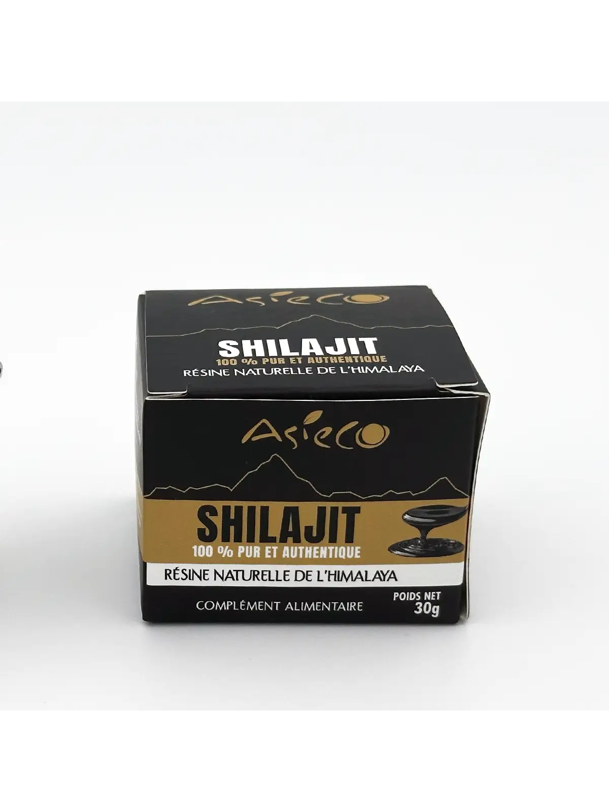 Shilajit Himalaya – Résine pure sans métaux lourds - Pot de 30g