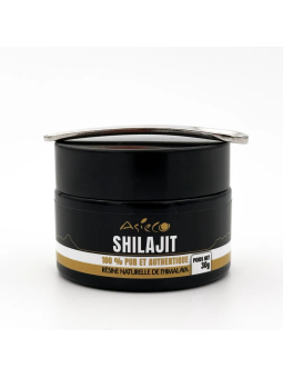 Shilajit Himalaya – Résine pure sans métaux lourds - Pot de 30g