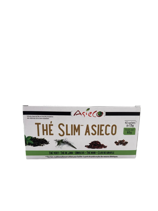 Thé Slim ASIECO – Infusion Minceur 40 sachets