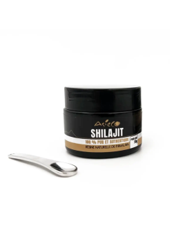 Shilajit Himalaya – Résine pure sans métaux lourds - Pot de 50g
