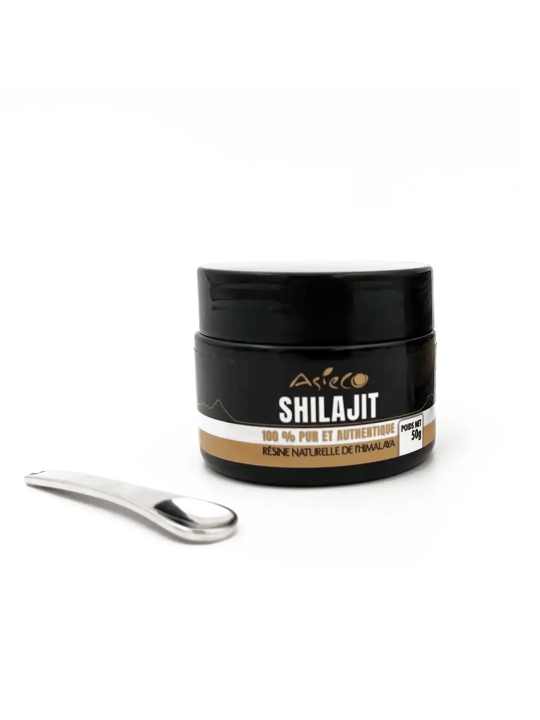 Shilajit Himalaya – Résine pure sans métaux lourds - Pot de 50g