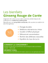 Extrait de Ginseng Rouge de Corée - Prestige - flacon de 40g