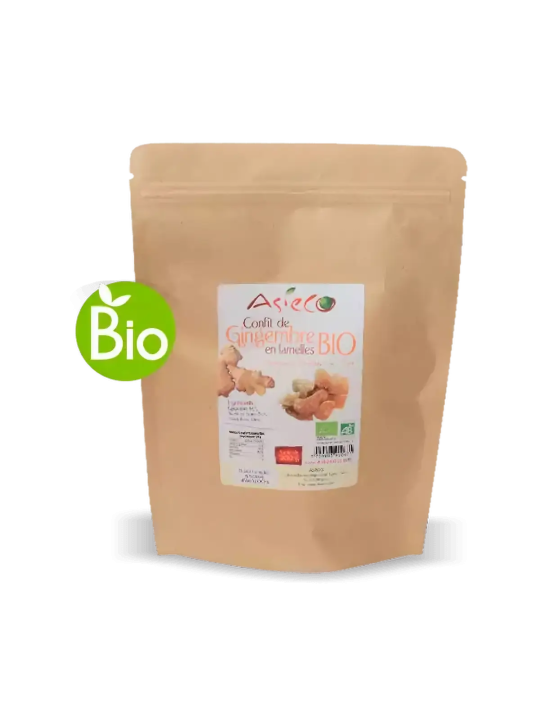 Bio-Ingwer-Confit 200 g – Zum Knabbern oder Kochen | Asieco